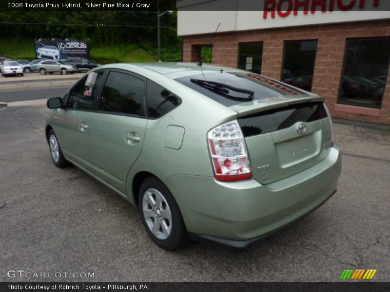Silver Pine Mica / Gray 2008 Toyota Prius Hybrid