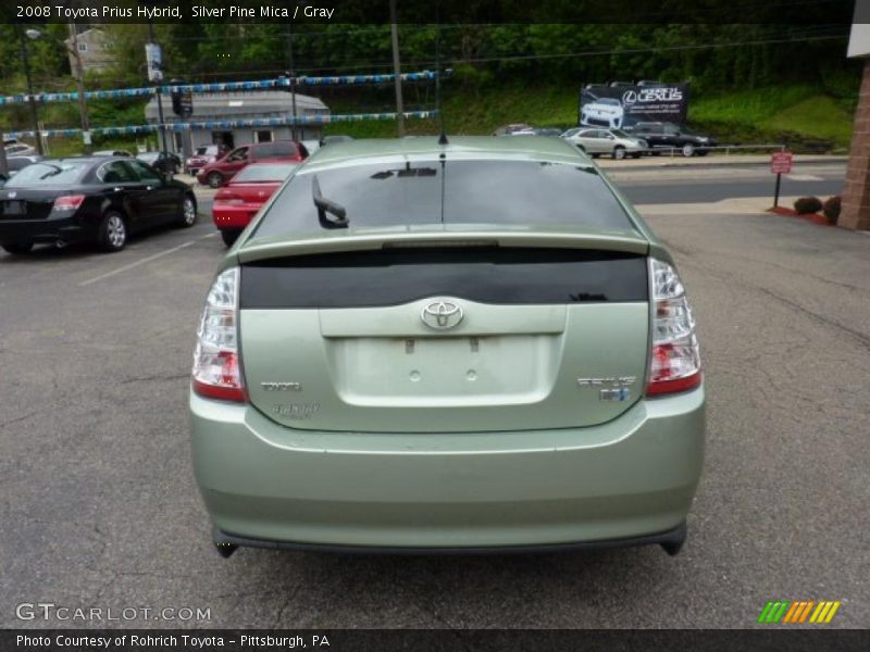 Silver Pine Mica / Gray 2008 Toyota Prius Hybrid