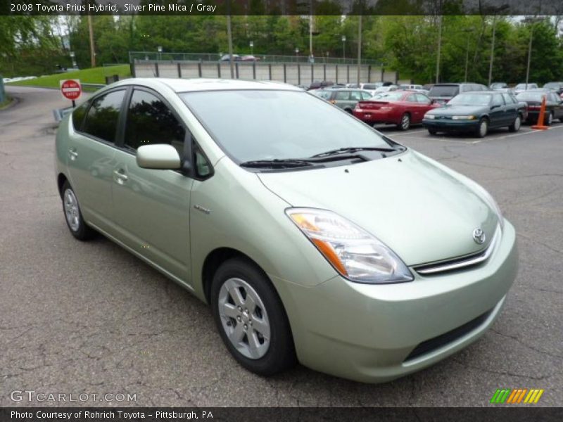 Silver Pine Mica / Gray 2008 Toyota Prius Hybrid