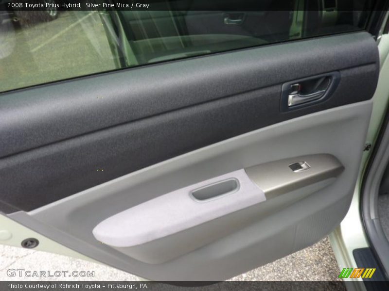 Silver Pine Mica / Gray 2008 Toyota Prius Hybrid