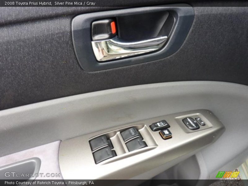 Silver Pine Mica / Gray 2008 Toyota Prius Hybrid