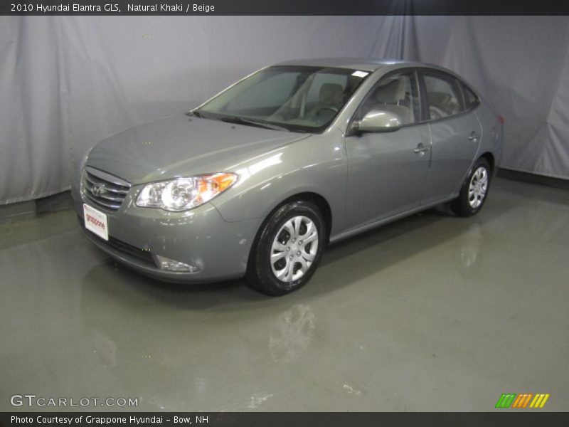 Natural Khaki / Beige 2010 Hyundai Elantra GLS