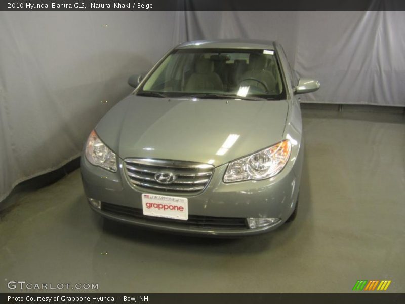 Natural Khaki / Beige 2010 Hyundai Elantra GLS