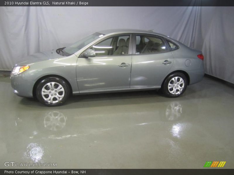 Natural Khaki / Beige 2010 Hyundai Elantra GLS
