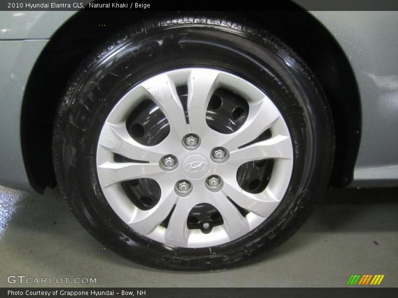 Natural Khaki / Beige 2010 Hyundai Elantra GLS
