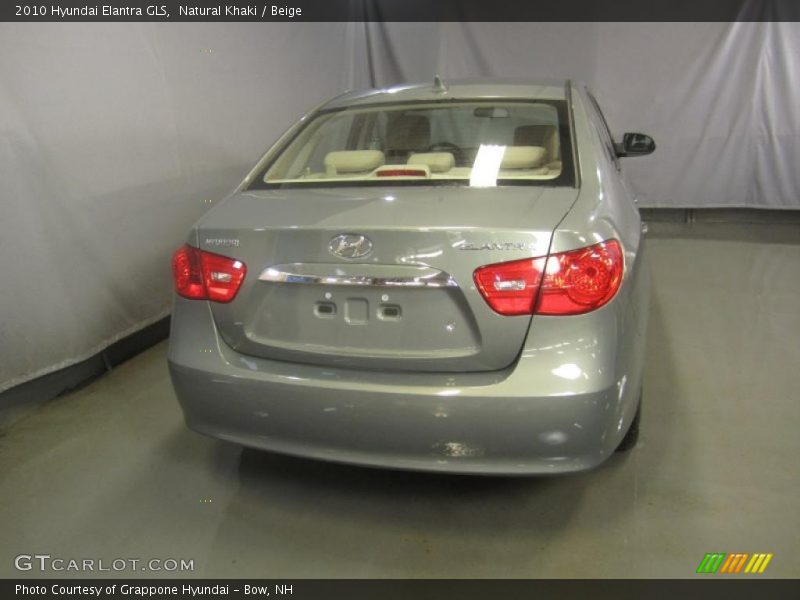 Natural Khaki / Beige 2010 Hyundai Elantra GLS