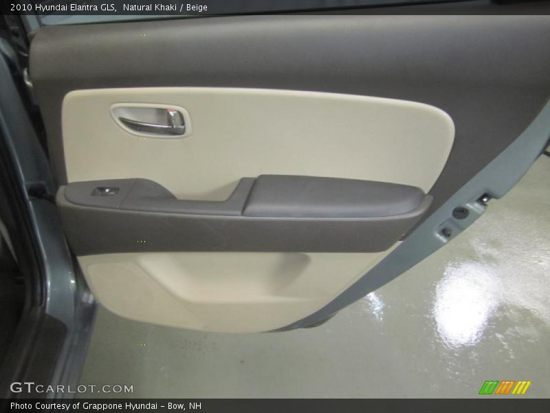 Natural Khaki / Beige 2010 Hyundai Elantra GLS