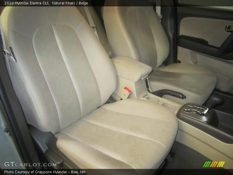 Natural Khaki / Beige 2010 Hyundai Elantra GLS