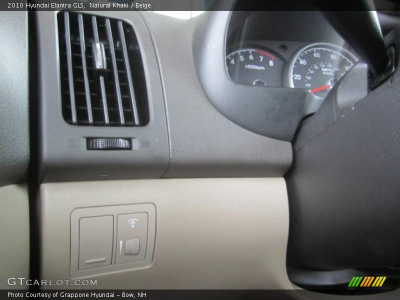 Natural Khaki / Beige 2010 Hyundai Elantra GLS