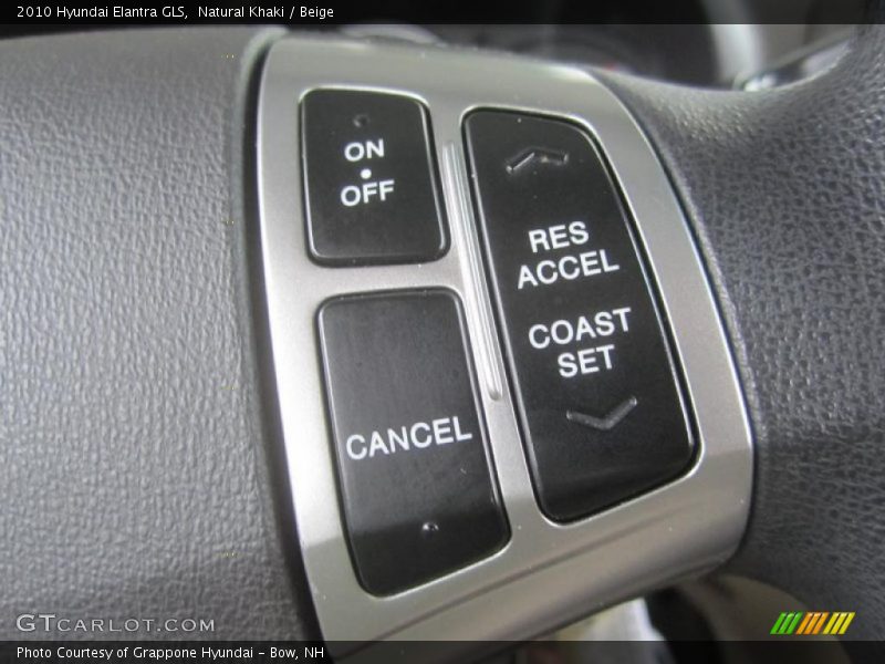 Natural Khaki / Beige 2010 Hyundai Elantra GLS