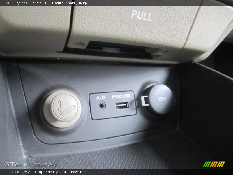 Natural Khaki / Beige 2010 Hyundai Elantra GLS