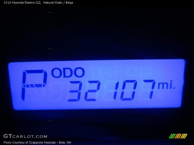 Natural Khaki / Beige 2010 Hyundai Elantra GLS