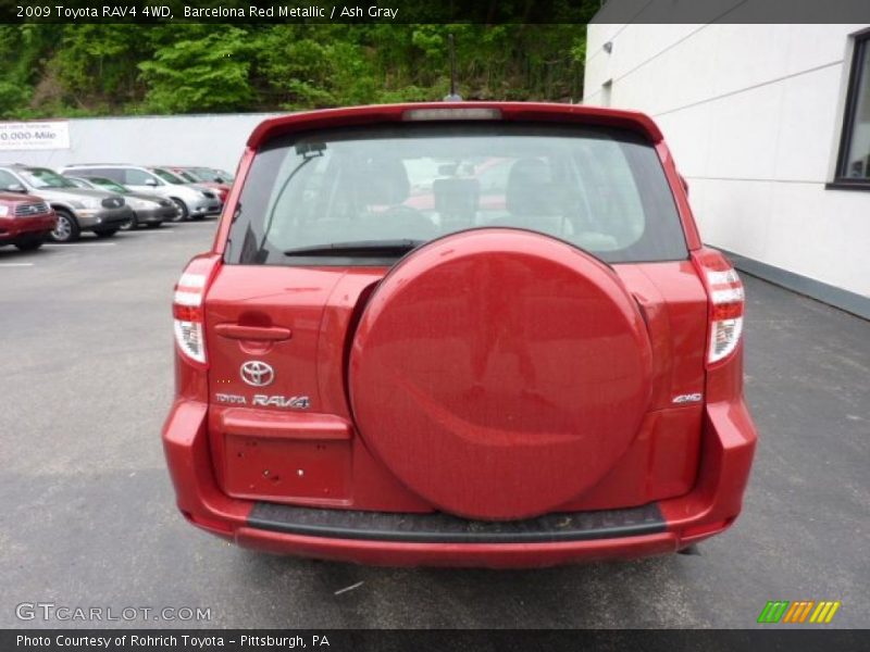 Barcelona Red Metallic / Ash Gray 2009 Toyota RAV4 4WD