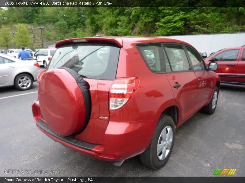 Barcelona Red Metallic / Ash Gray 2009 Toyota RAV4 4WD