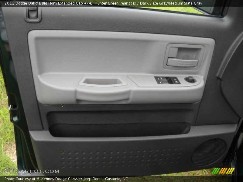 Hunter Green Pearlcoat / Dark Slate Gray/Medium Slate Gray 2011 Dodge Dakota Big Horn Extended Cab 4x4