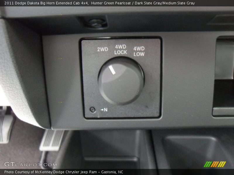 Hunter Green Pearlcoat / Dark Slate Gray/Medium Slate Gray 2011 Dodge Dakota Big Horn Extended Cab 4x4