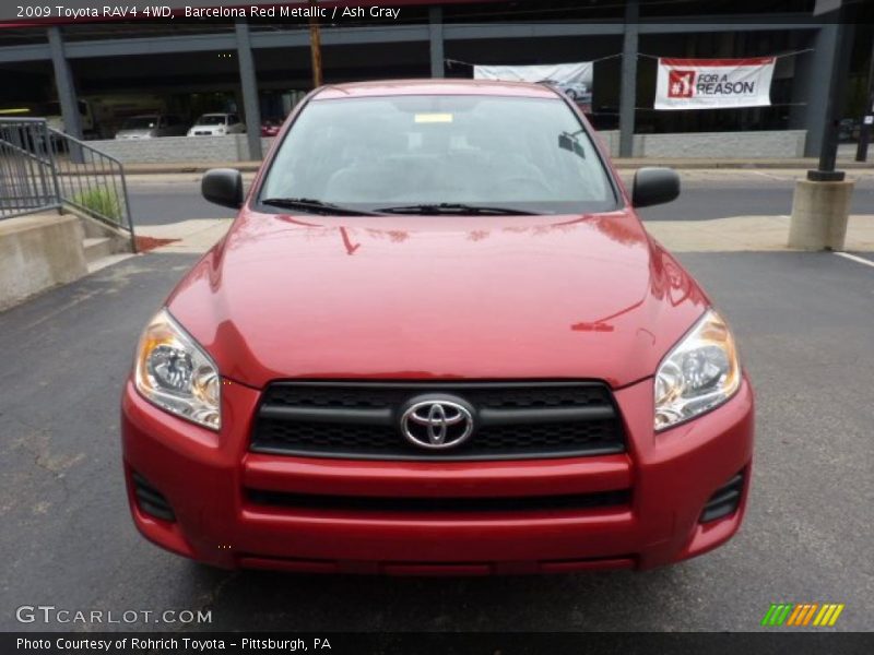 Barcelona Red Metallic / Ash Gray 2009 Toyota RAV4 4WD