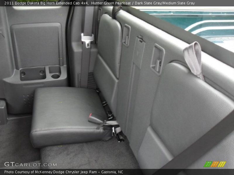 Hunter Green Pearlcoat / Dark Slate Gray/Medium Slate Gray 2011 Dodge Dakota Big Horn Extended Cab 4x4