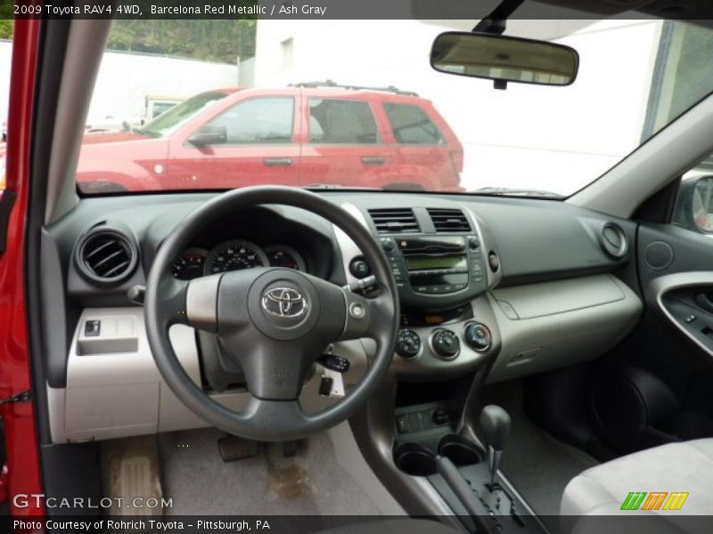 Barcelona Red Metallic / Ash Gray 2009 Toyota RAV4 4WD