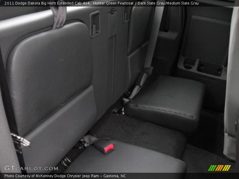 Hunter Green Pearlcoat / Dark Slate Gray/Medium Slate Gray 2011 Dodge Dakota Big Horn Extended Cab 4x4