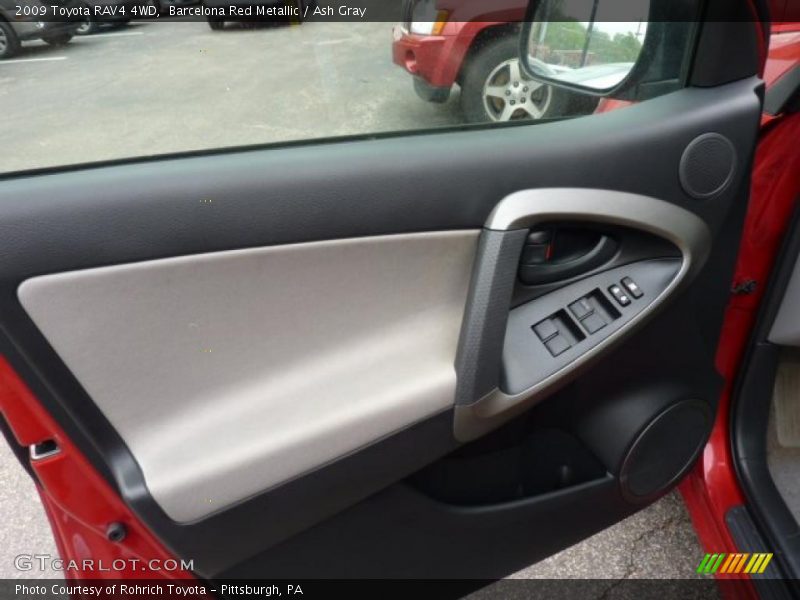 Barcelona Red Metallic / Ash Gray 2009 Toyota RAV4 4WD