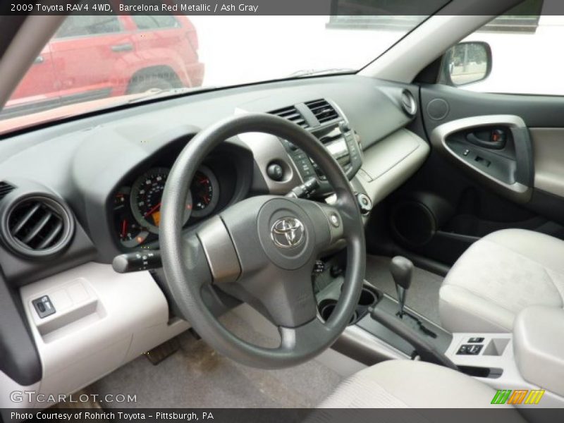 Barcelona Red Metallic / Ash Gray 2009 Toyota RAV4 4WD