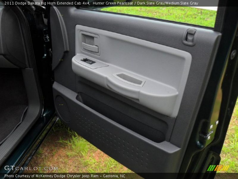 Hunter Green Pearlcoat / Dark Slate Gray/Medium Slate Gray 2011 Dodge Dakota Big Horn Extended Cab 4x4