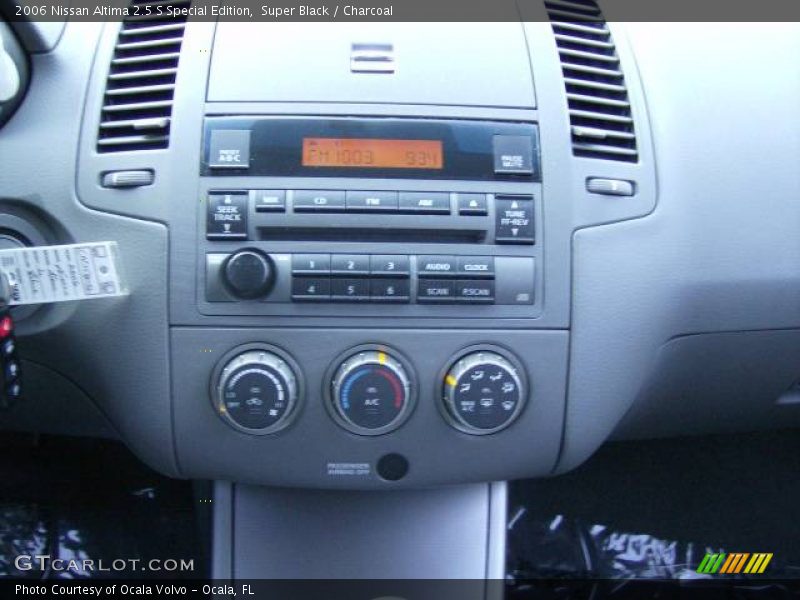 Super Black / Charcoal 2006 Nissan Altima 2.5 S Special Edition