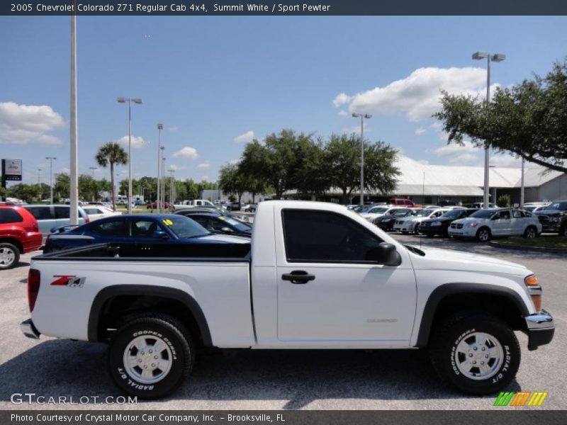  2005 Colorado Z71 Regular Cab 4x4 Summit White