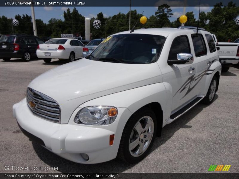 Summit White / Gray 2009 Chevrolet HHR LT
