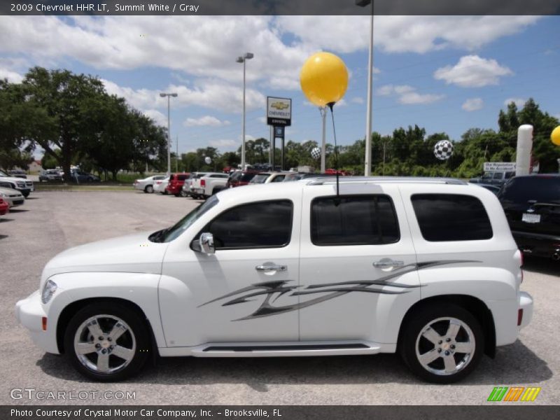 Summit White / Gray 2009 Chevrolet HHR LT