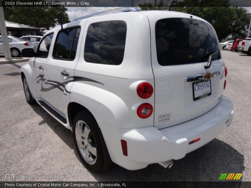 Summit White / Gray 2009 Chevrolet HHR LT