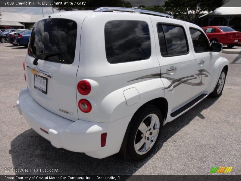 Summit White / Gray 2009 Chevrolet HHR LT