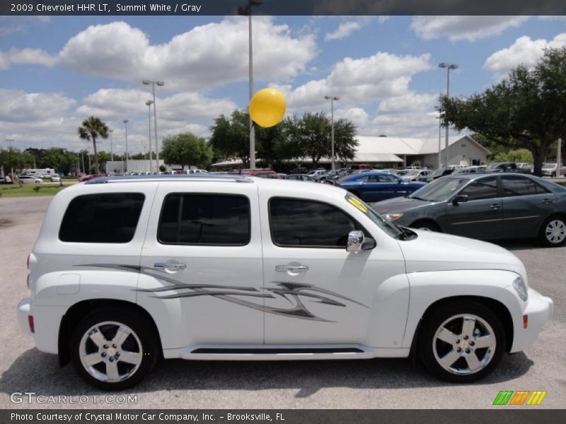 Summit White / Gray 2009 Chevrolet HHR LT