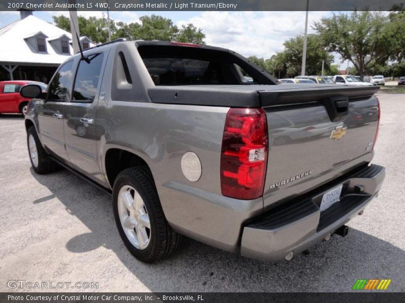 Graystone Metallic / Light Titanium/Ebony 2007 Chevrolet Avalanche LS 4WD