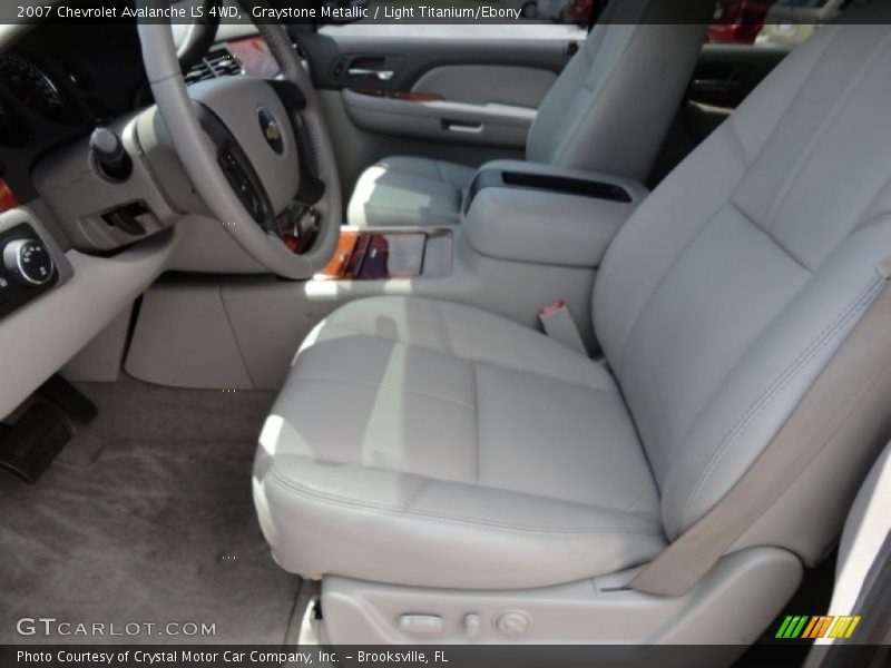 Graystone Metallic / Light Titanium/Ebony 2007 Chevrolet Avalanche LS 4WD