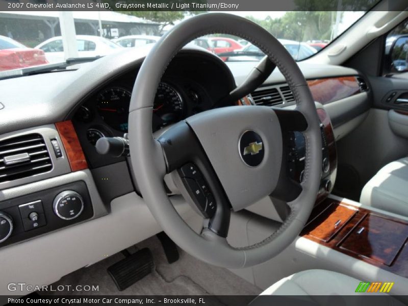 Graystone Metallic / Light Titanium/Ebony 2007 Chevrolet Avalanche LS 4WD