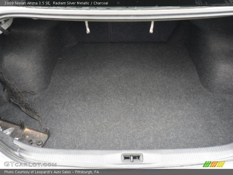 Radiant Silver Metallic / Charcoal 2009 Nissan Altima 3.5 SE