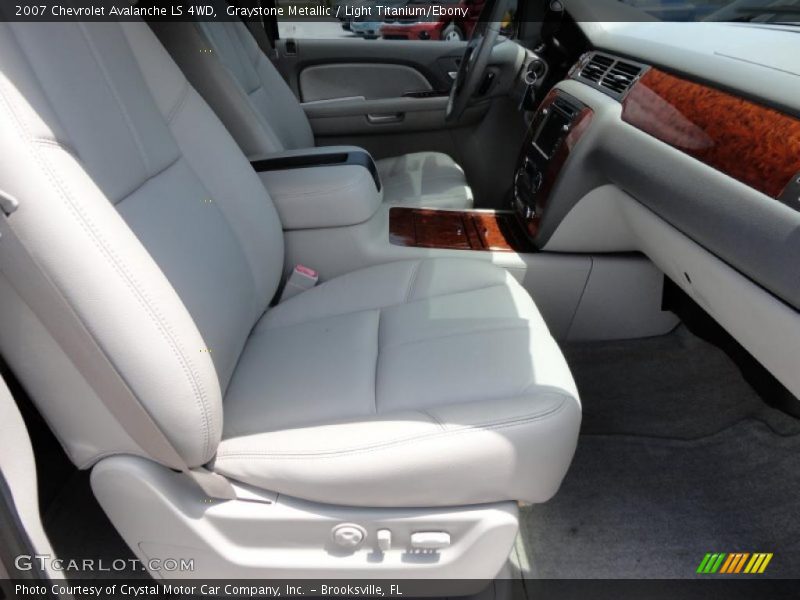 Graystone Metallic / Light Titanium/Ebony 2007 Chevrolet Avalanche LS 4WD