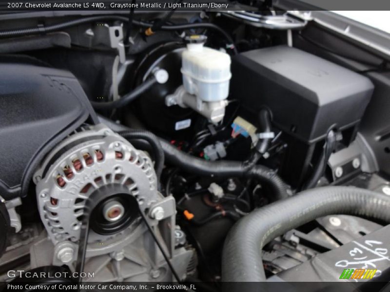 Graystone Metallic / Light Titanium/Ebony 2007 Chevrolet Avalanche LS 4WD