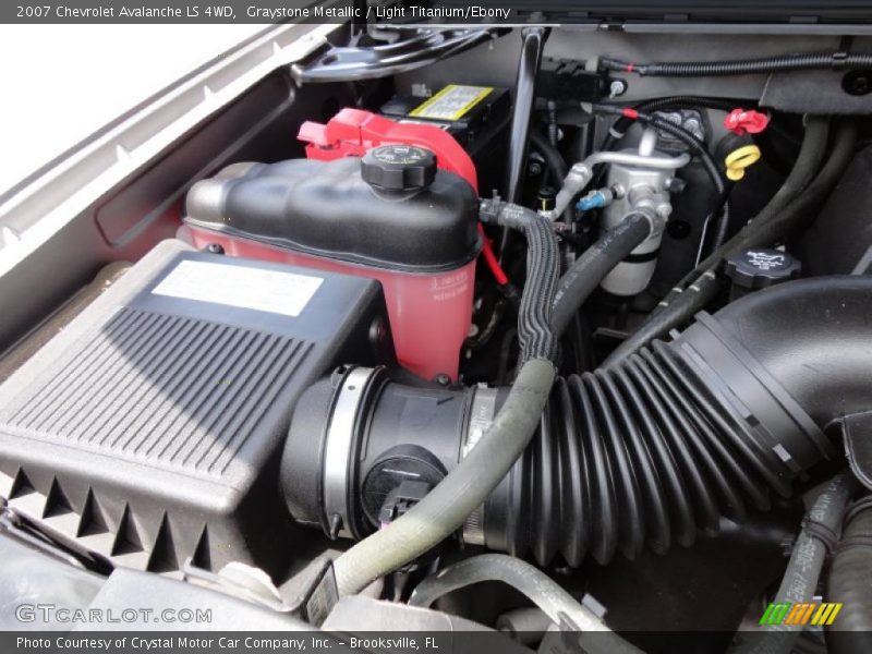 Graystone Metallic / Light Titanium/Ebony 2007 Chevrolet Avalanche LS 4WD