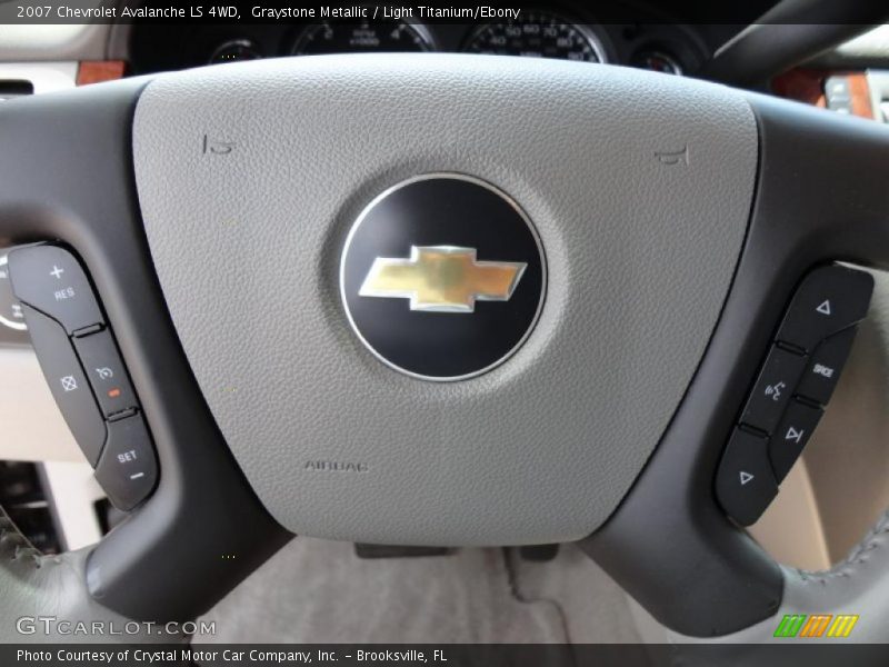 Graystone Metallic / Light Titanium/Ebony 2007 Chevrolet Avalanche LS 4WD