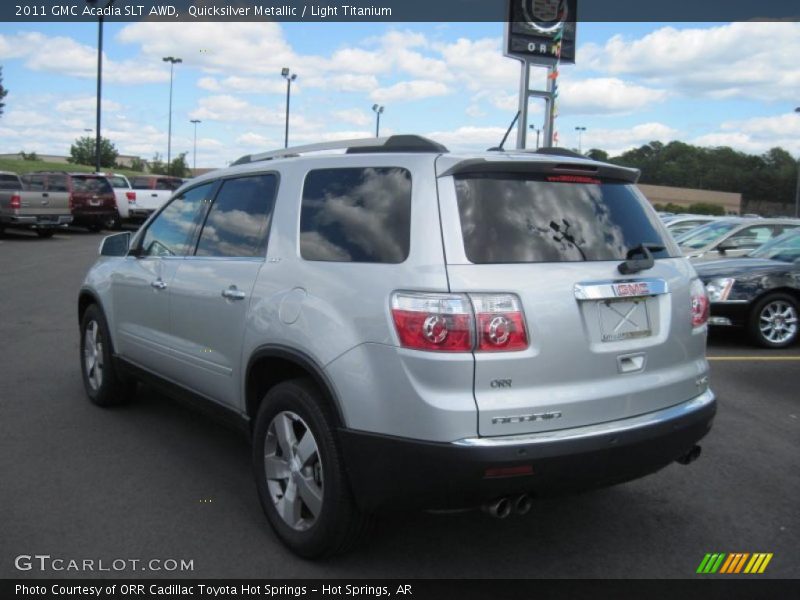 Quicksilver Metallic / Light Titanium 2011 GMC Acadia SLT AWD
