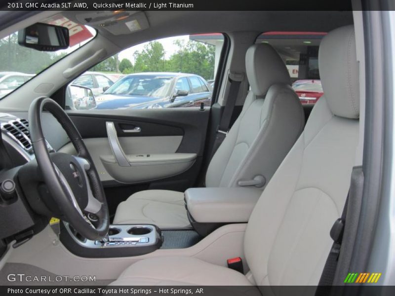 Quicksilver Metallic / Light Titanium 2011 GMC Acadia SLT AWD