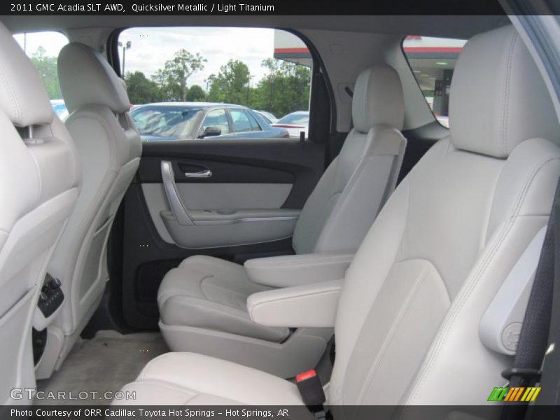 Quicksilver Metallic / Light Titanium 2011 GMC Acadia SLT AWD