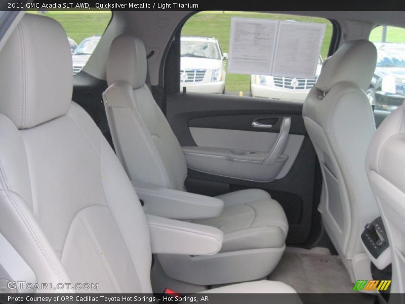 Quicksilver Metallic / Light Titanium 2011 GMC Acadia SLT AWD