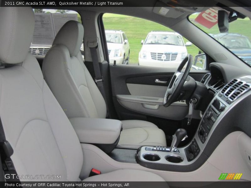 Quicksilver Metallic / Light Titanium 2011 GMC Acadia SLT AWD