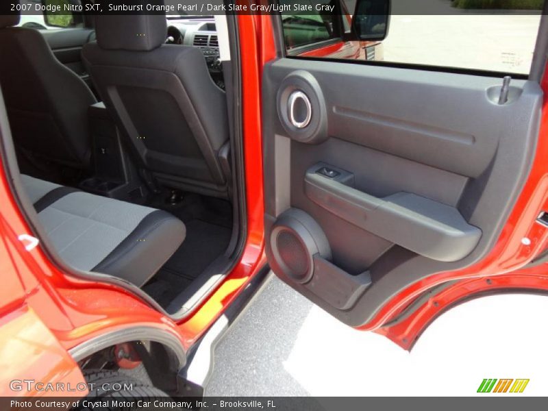 Sunburst Orange Pearl / Dark Slate Gray/Light Slate Gray 2007 Dodge Nitro SXT