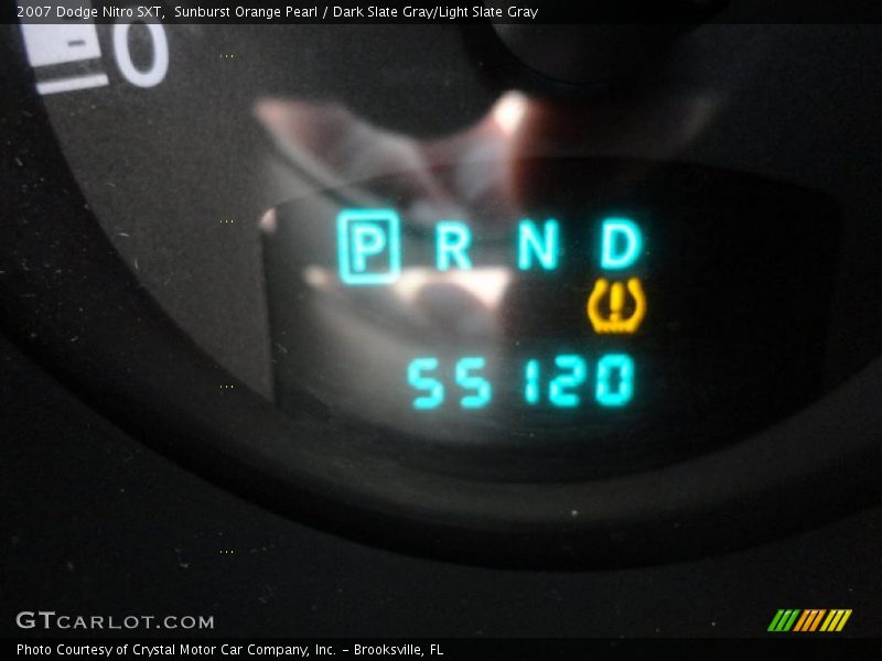 Sunburst Orange Pearl / Dark Slate Gray/Light Slate Gray 2007 Dodge Nitro SXT