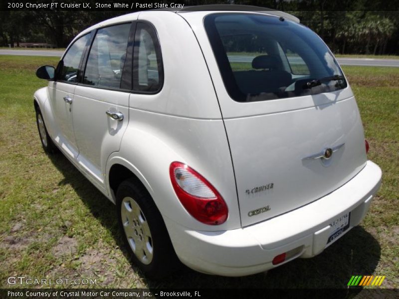 Stone White / Pastel Slate Gray 2009 Chrysler PT Cruiser LX